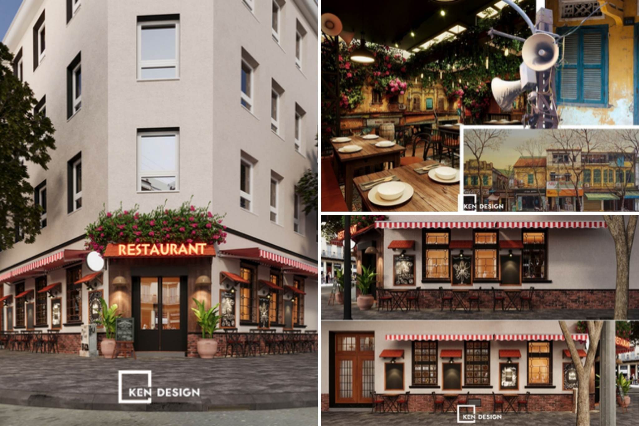 Nhà hàng Đức do Kendesign thiết kế, kiểm soát thi công